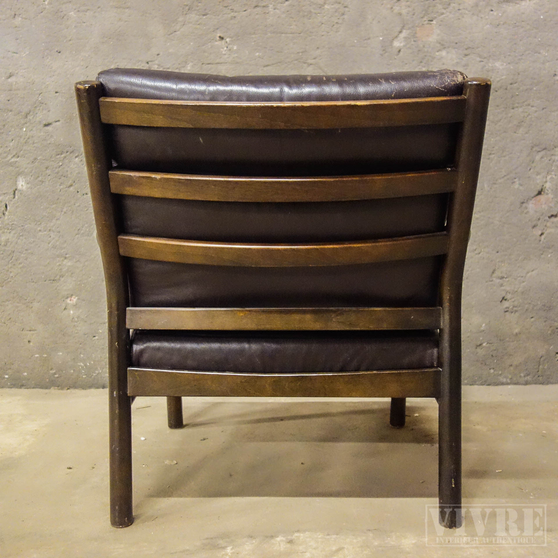 Ventileren Samenhangend royalty Deense design fauteuil - jaren 60 - Assortiment - Vivre Interieur  Authentique
