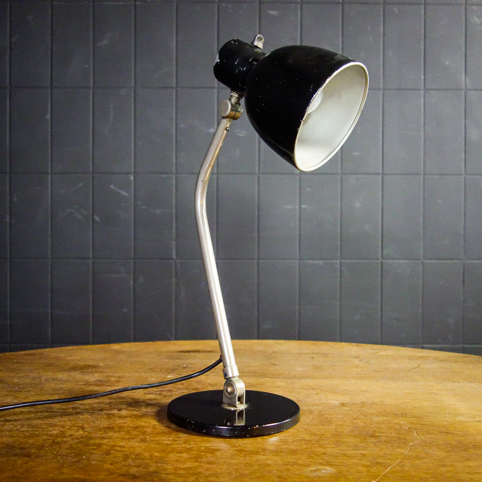 Industriële Bureaulamp - Jaren 50 - - Assortiment - Vivre Interieur Authentique
